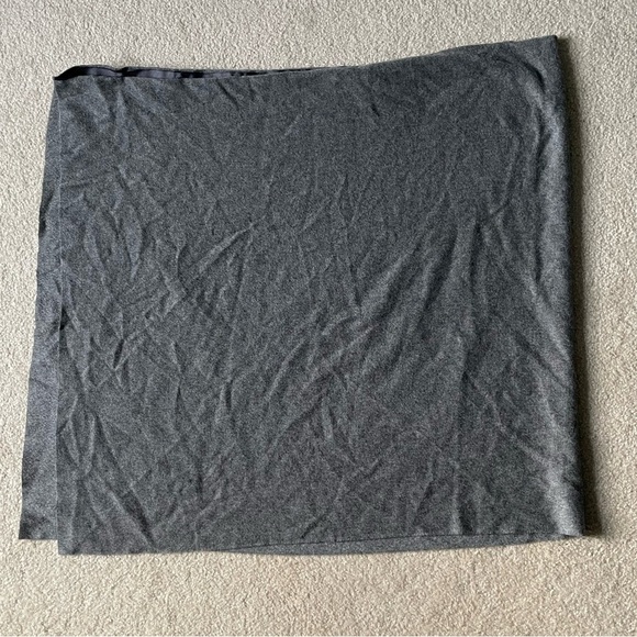 New! Red Envelope 100% cashmere Poncho dark gray nwot 47128 - Picture 9 of 16